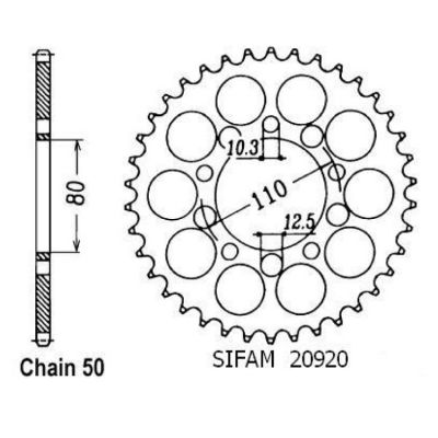 Rozeta pro Honda 20920CZ41
